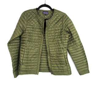 Patagonia Women’s Lightweight Quilted Jacket - Olive Green